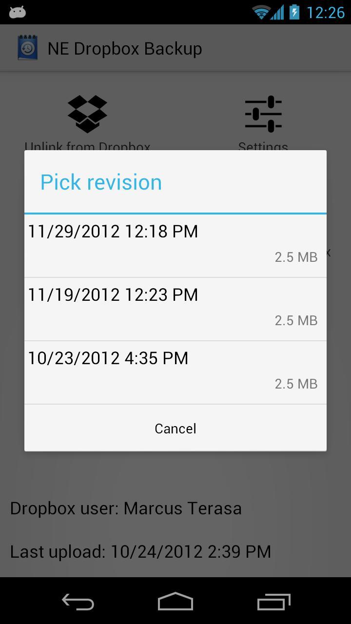 NE Online Backup