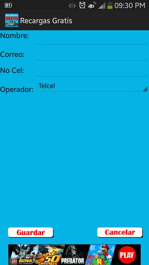 Recargas Gratis