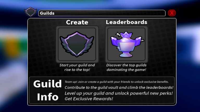 How to create and join a Guild in Arise Crossover Guide