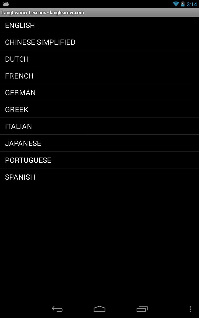 Learn Greek Free Dictionary