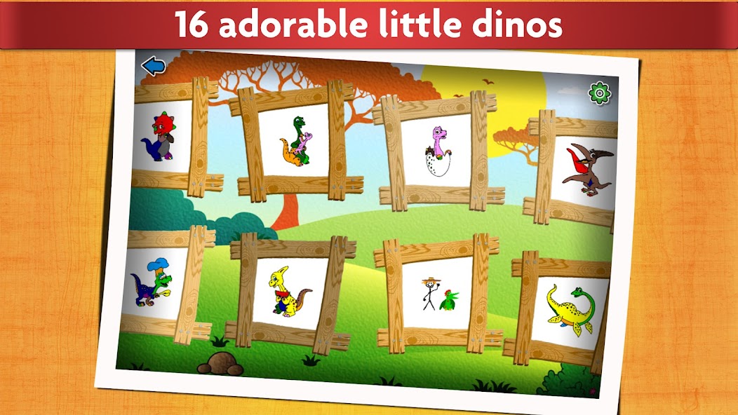Kids Dinosaur Coloring Pages