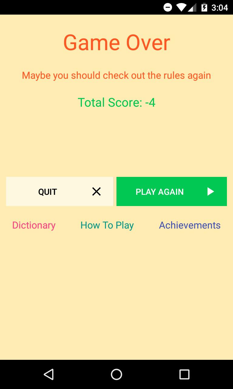 Weird Words