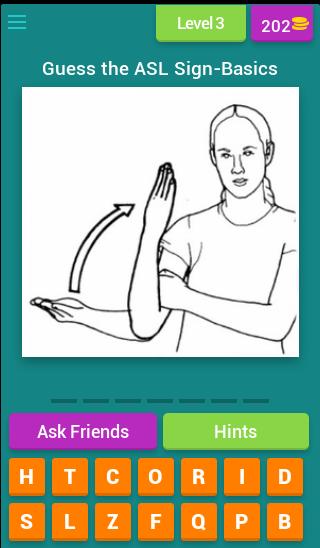 ASL Game - Guess the ASL Sign