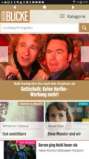 Seitenblicke