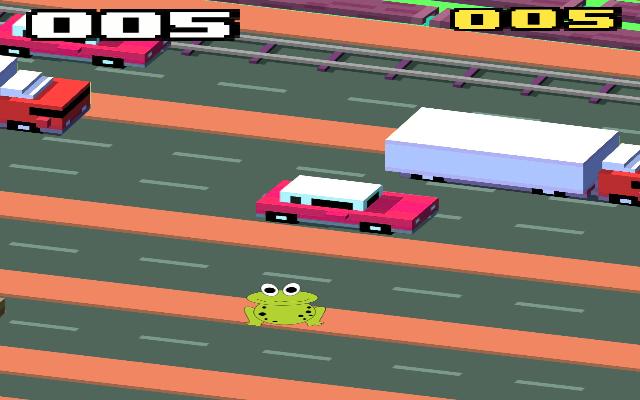 Frog Jump Cross Road 1