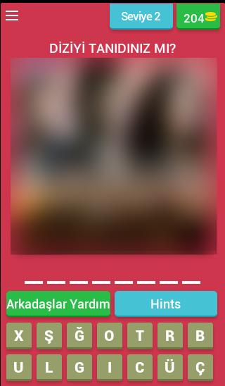 Dizi Bilmece