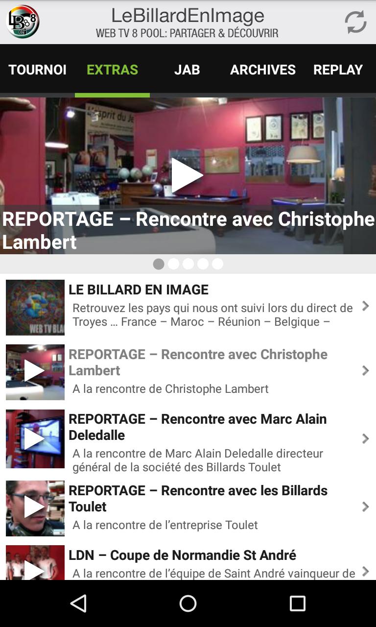 Le Billard En Image