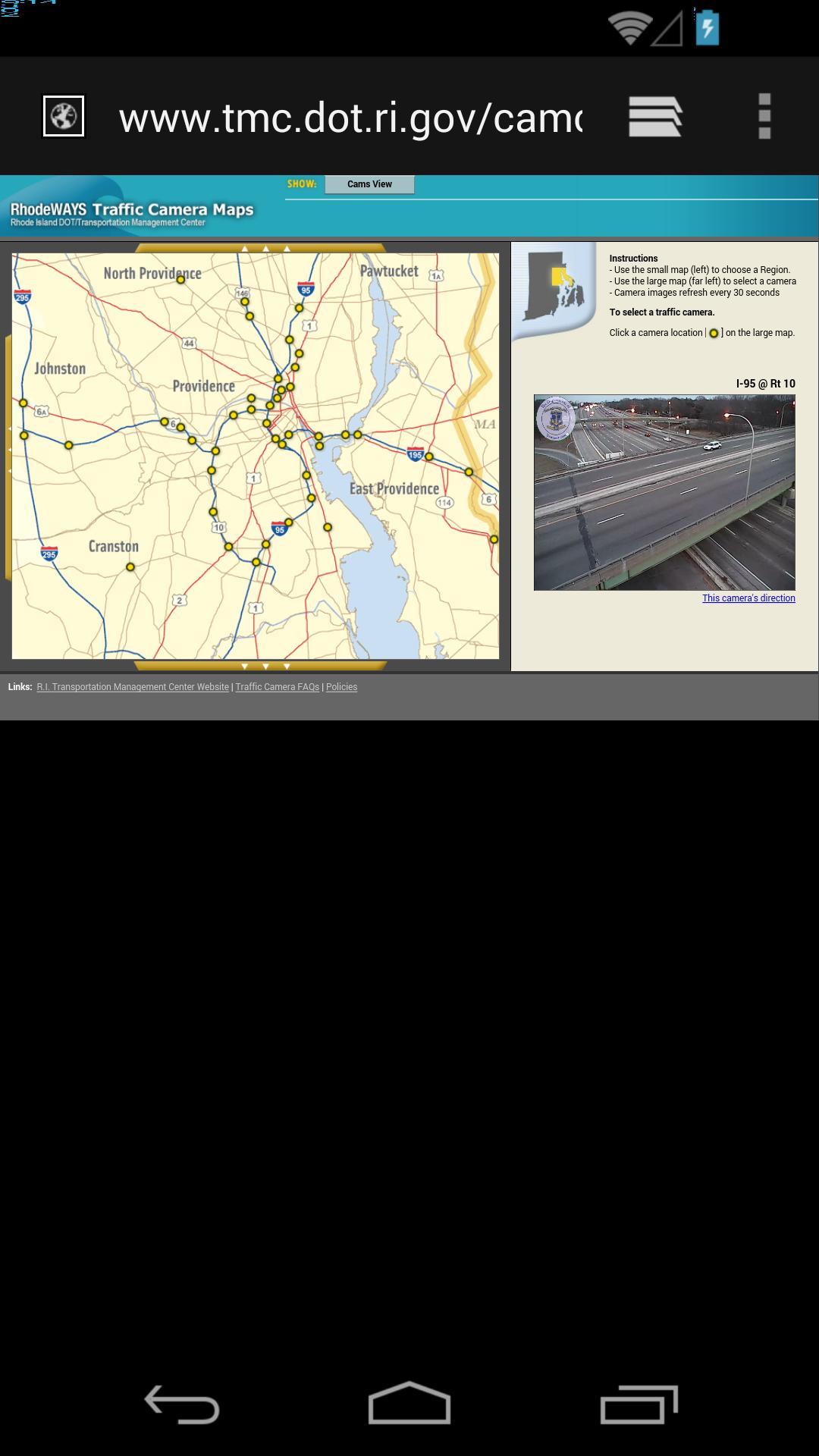 RI Traffic Cams