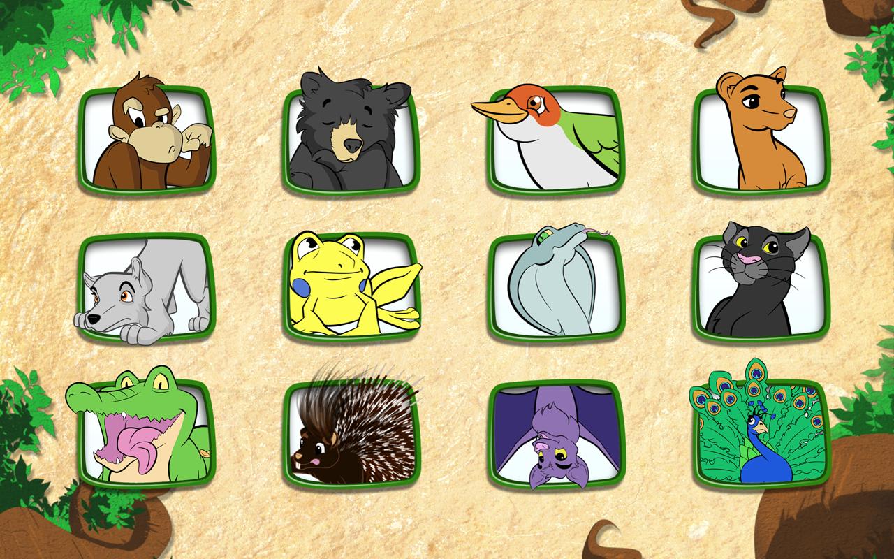 Live Puzzle! Forest Animals