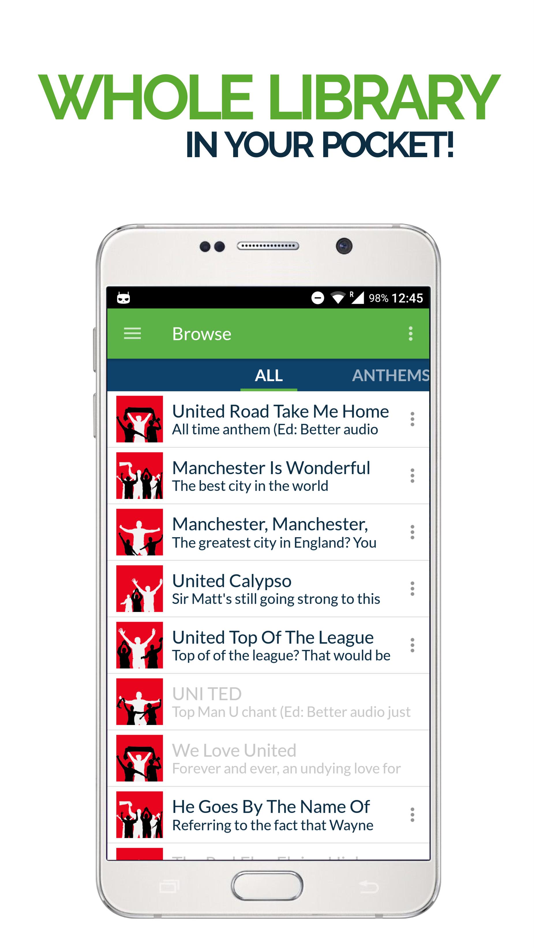 FanChants: Manchester Utd Fans