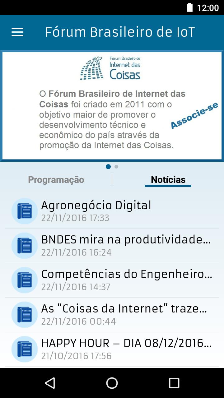 Eventos FBIoT