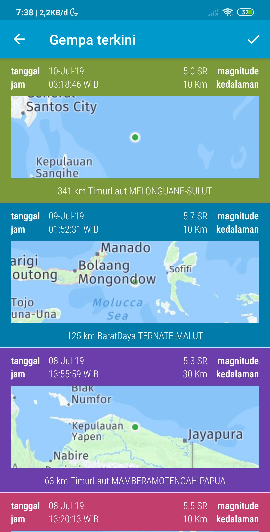 Prakiraan Cuaca Gempa ID