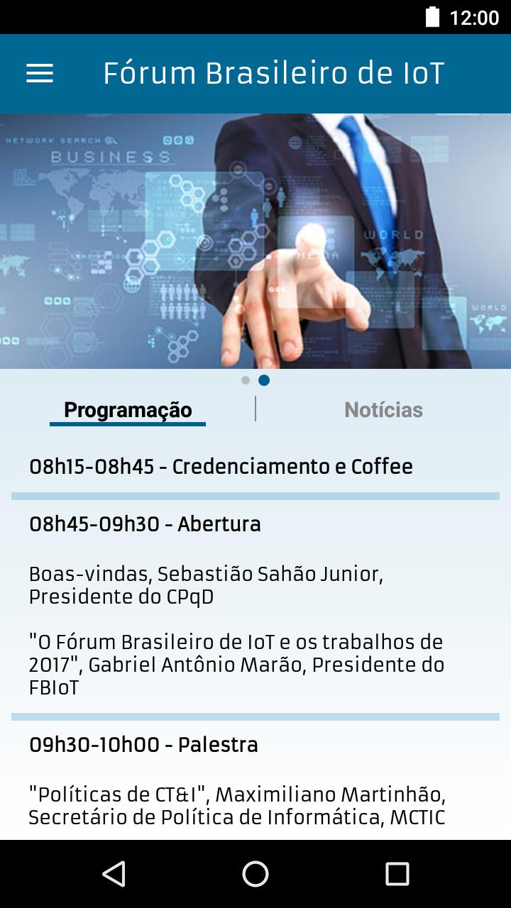 Eventos FBIoT