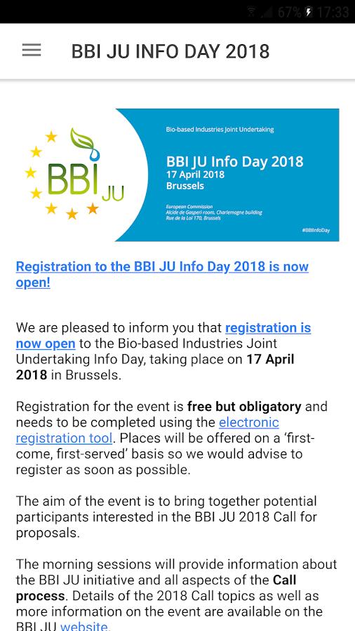 BBI JU Partnering