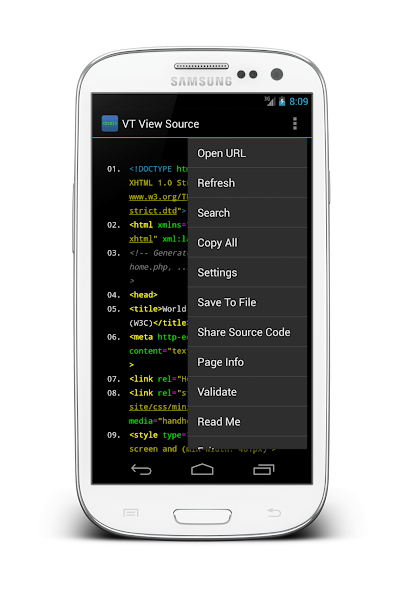 VT View Source