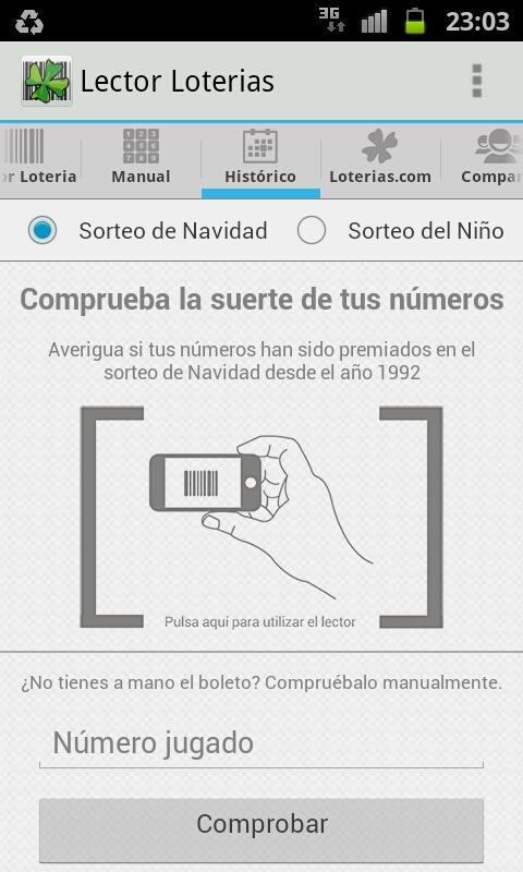 Lector Loteria
