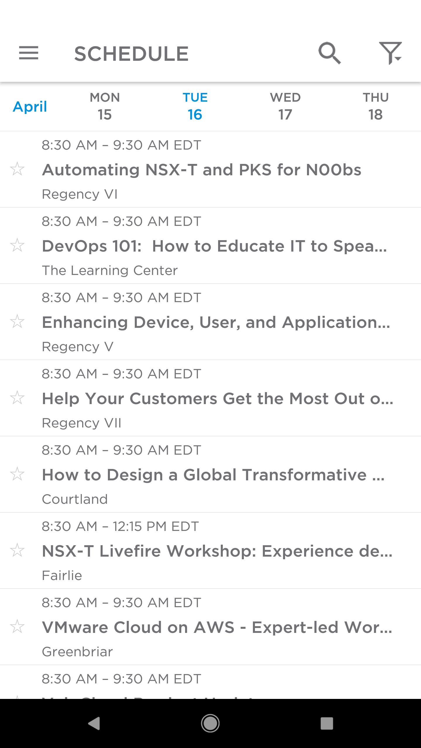 VMware Events