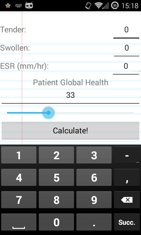 DAS28 Calculator