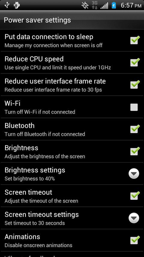 Hidden Settings