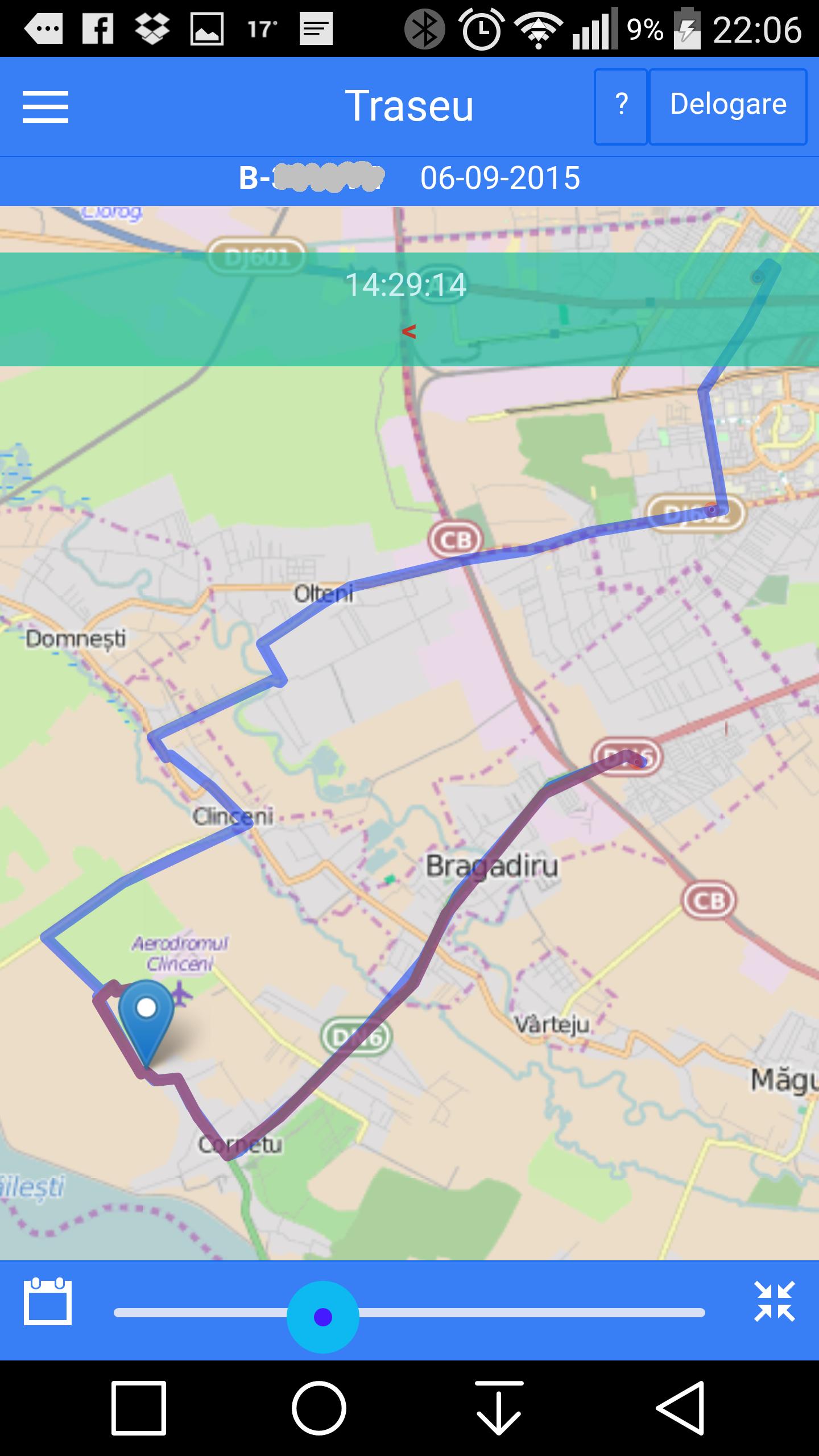 Localizare GPS Beta