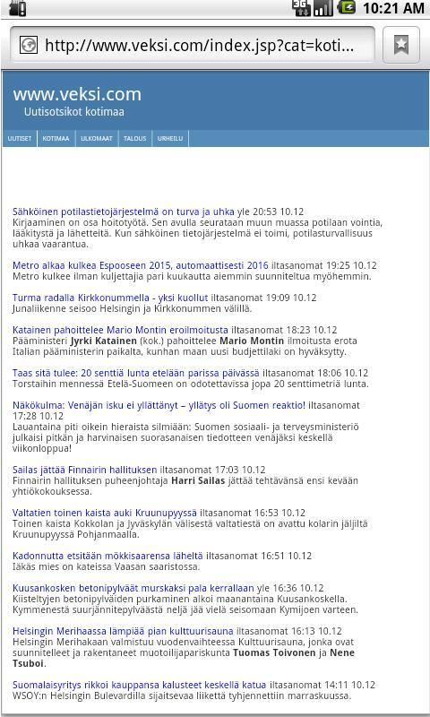 Uutiset