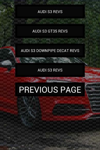 Engine sounds of S3