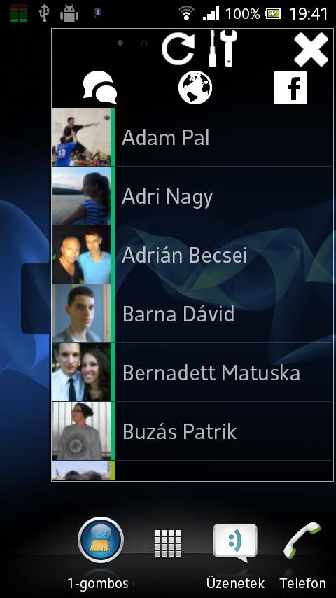 SideBar for Facebook