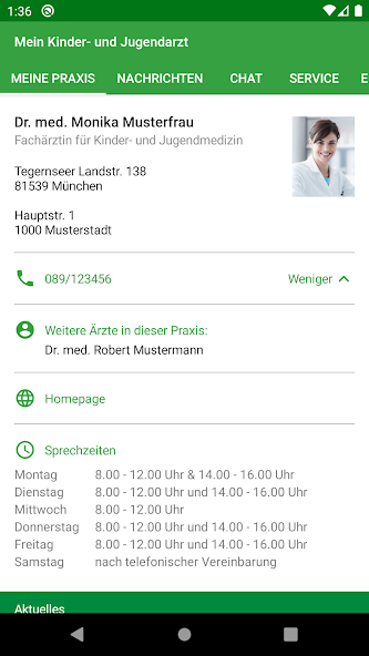 Meine pädiatrische Praxis
