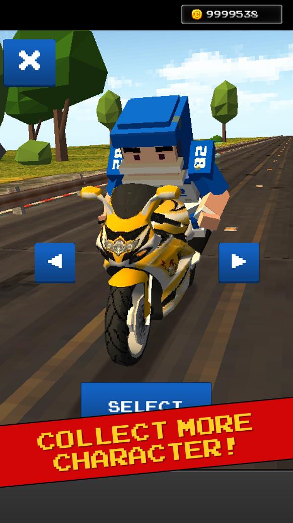 Pixel Motorcycle