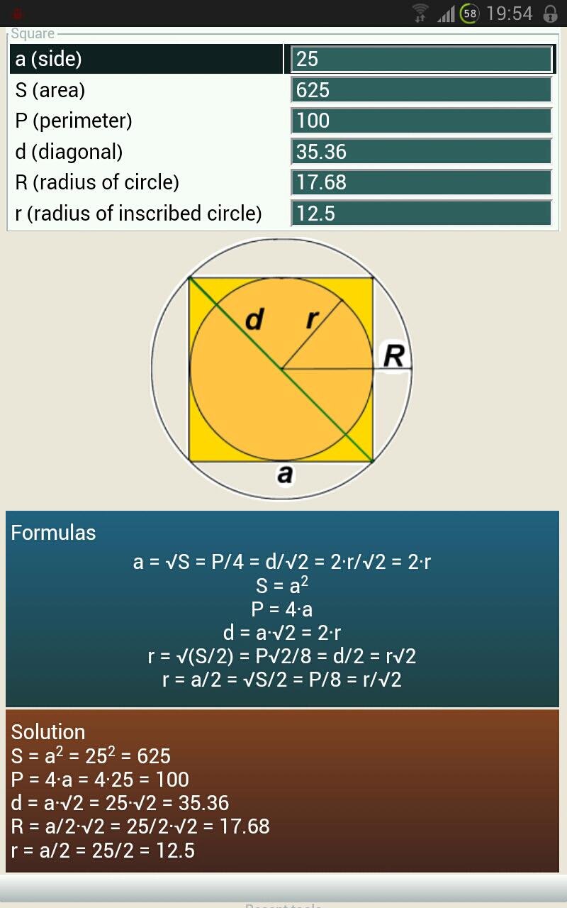 Solve geometry with MathX Lite