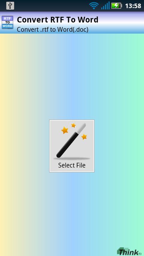 RTF To Word (.doc)