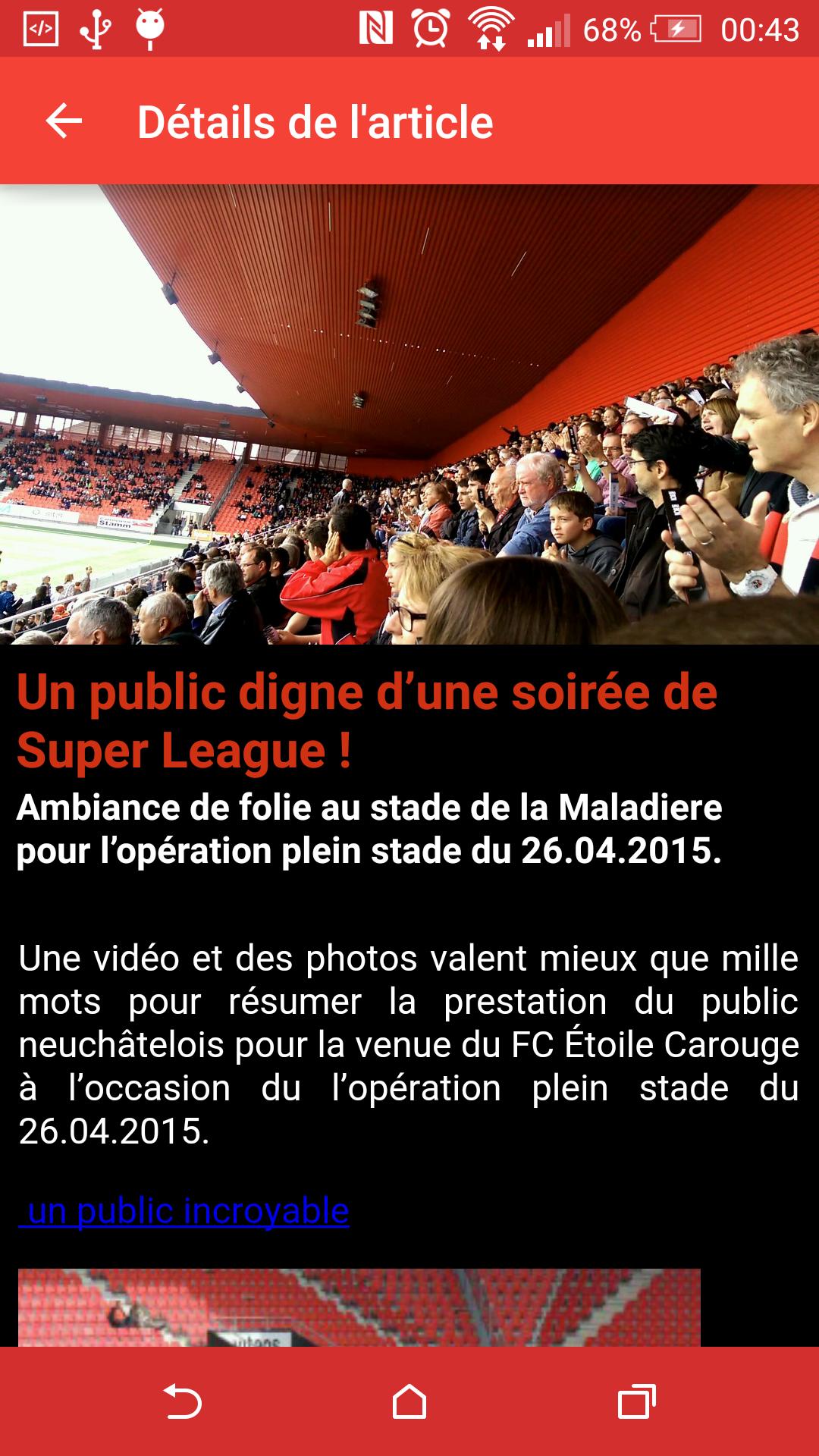 Xamax FAN App