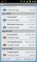 Dive Log