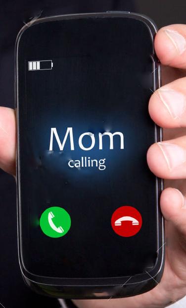 Fake Mom/Dad call and message