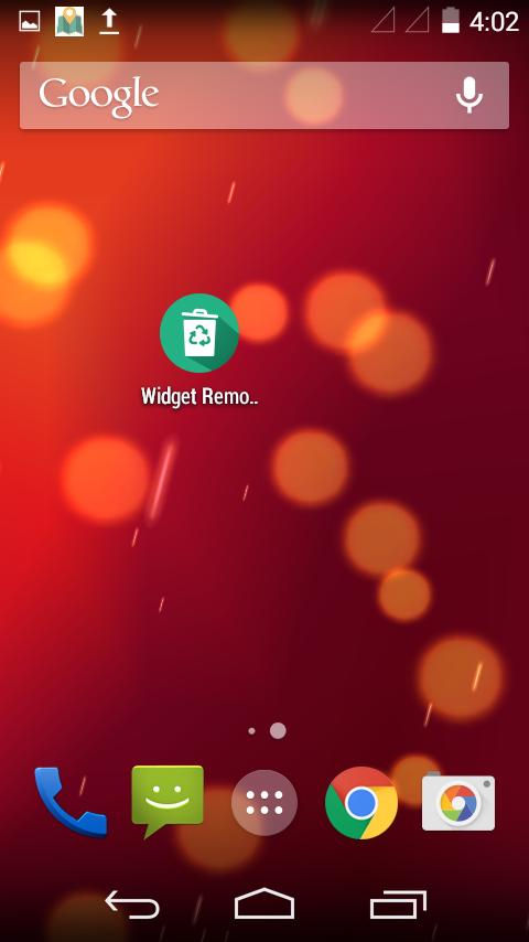 App Remove Specialist widget