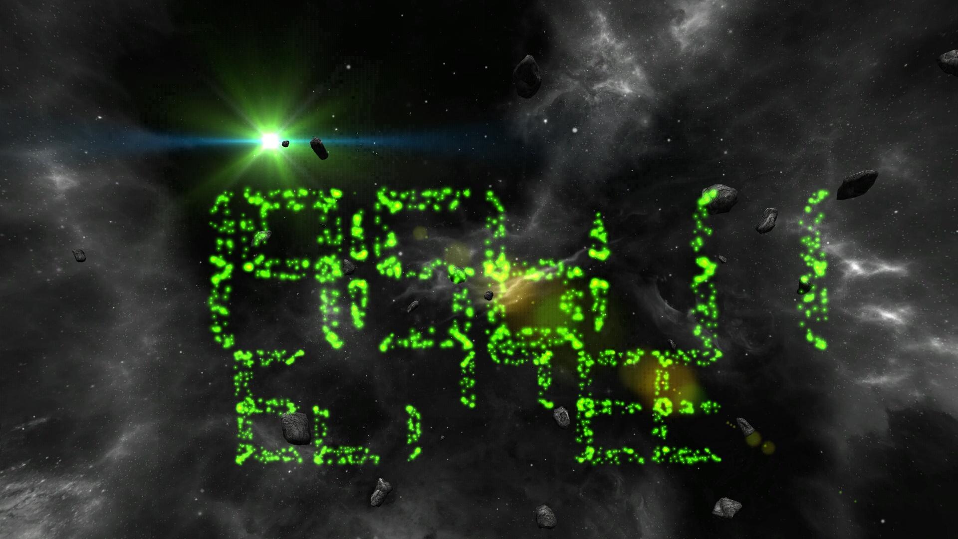 Space Clock 3D Free LWP
