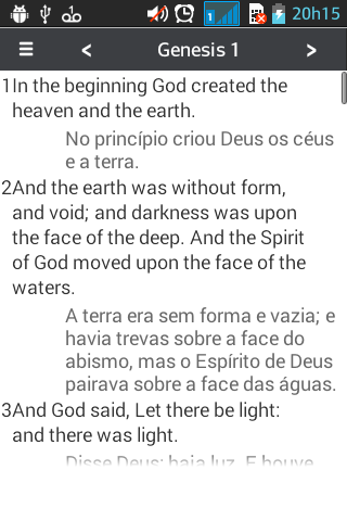 Bible Portuguese - English