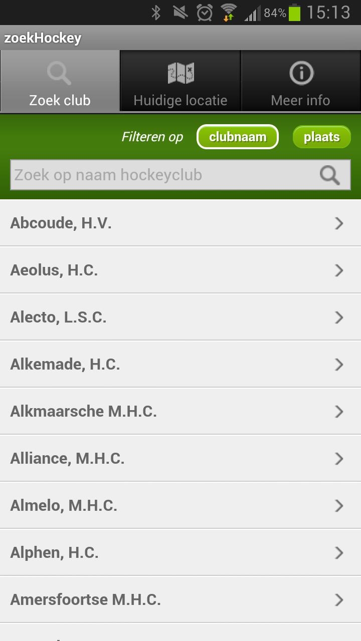 zoekHockeyclub