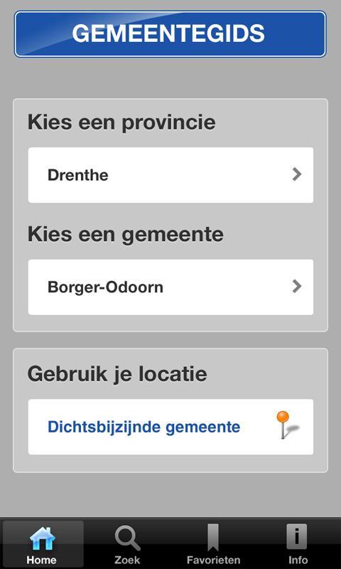 Gemeentegids voor Tablets