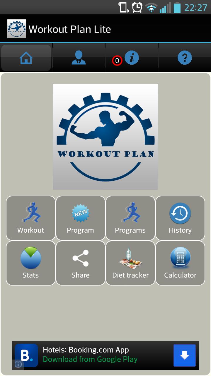 Workout Plan Lite