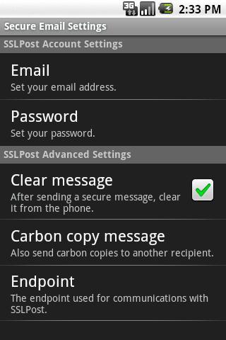 SSLPost Email Encryption