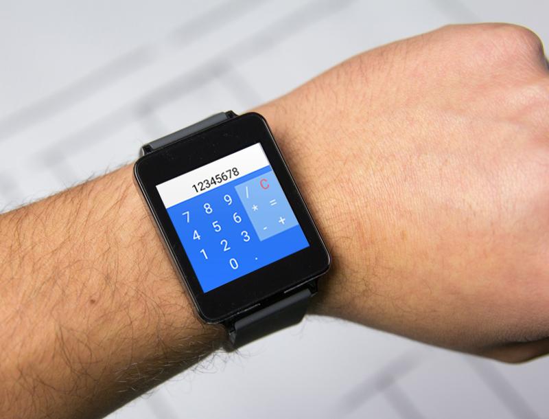 Calculator for Android Wear