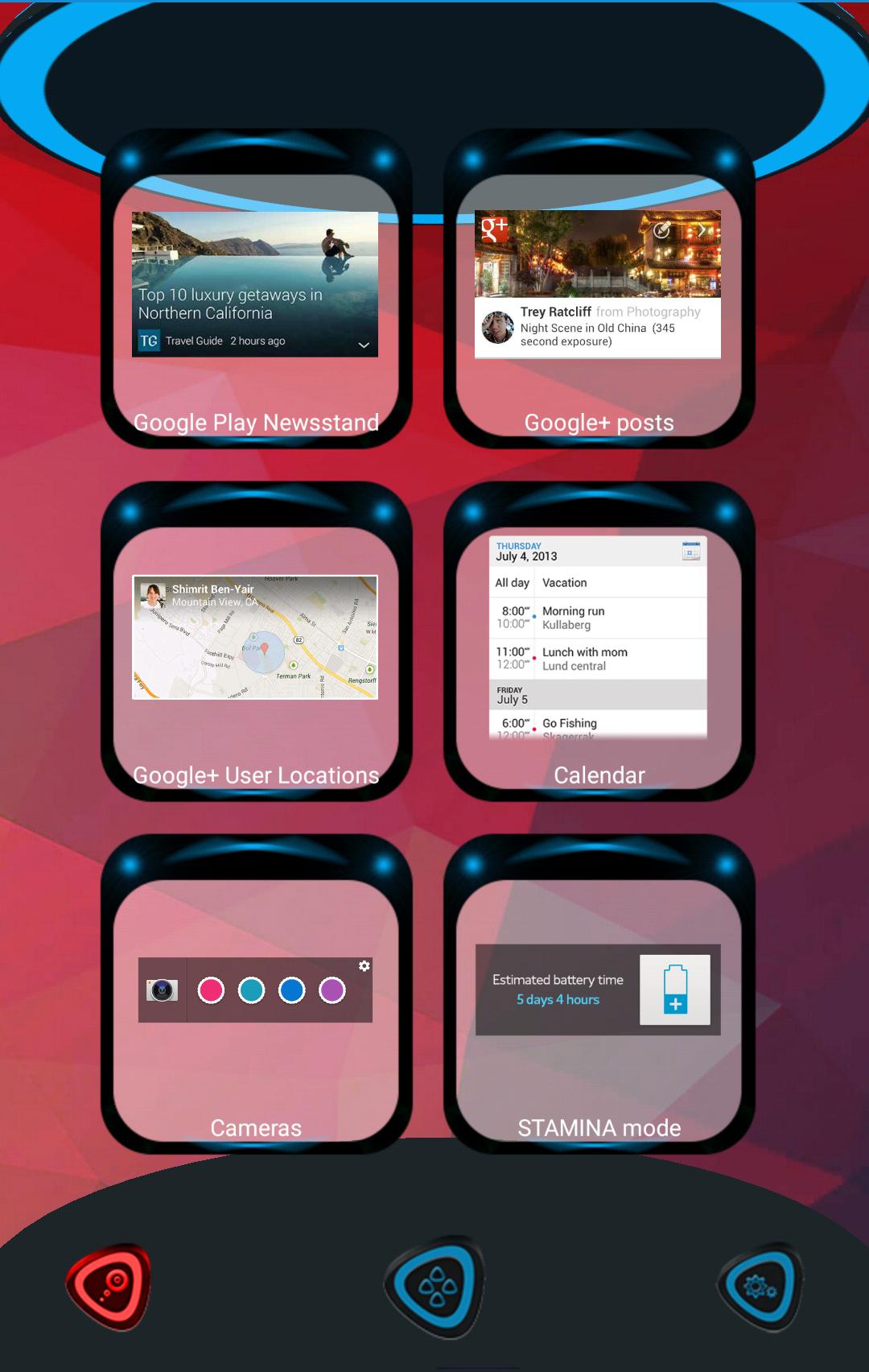 Next Launcher 3D Theme PolyGon