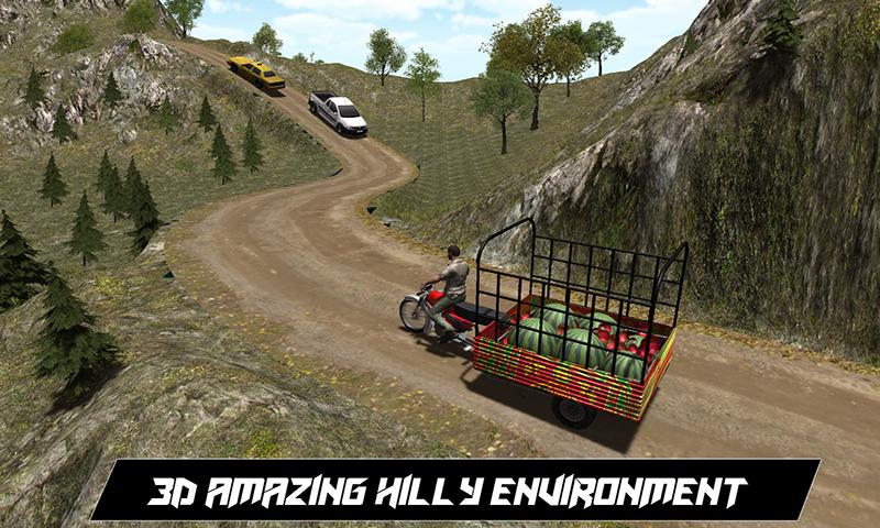 Tuk Tuk Rickshaw Food Truck 3D