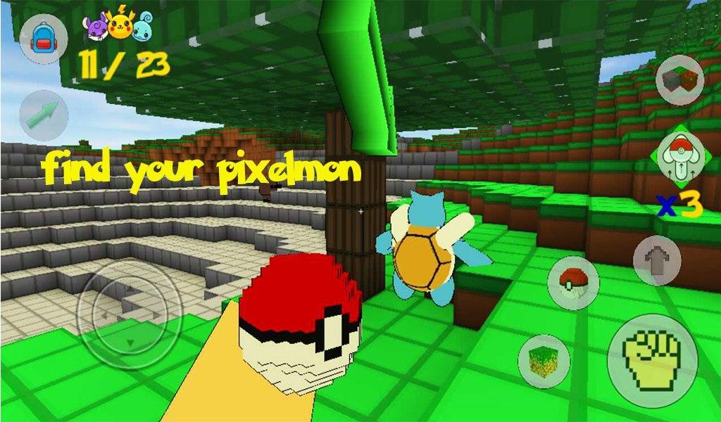 Exploration Pixelmon world now: Teenagers craft 3