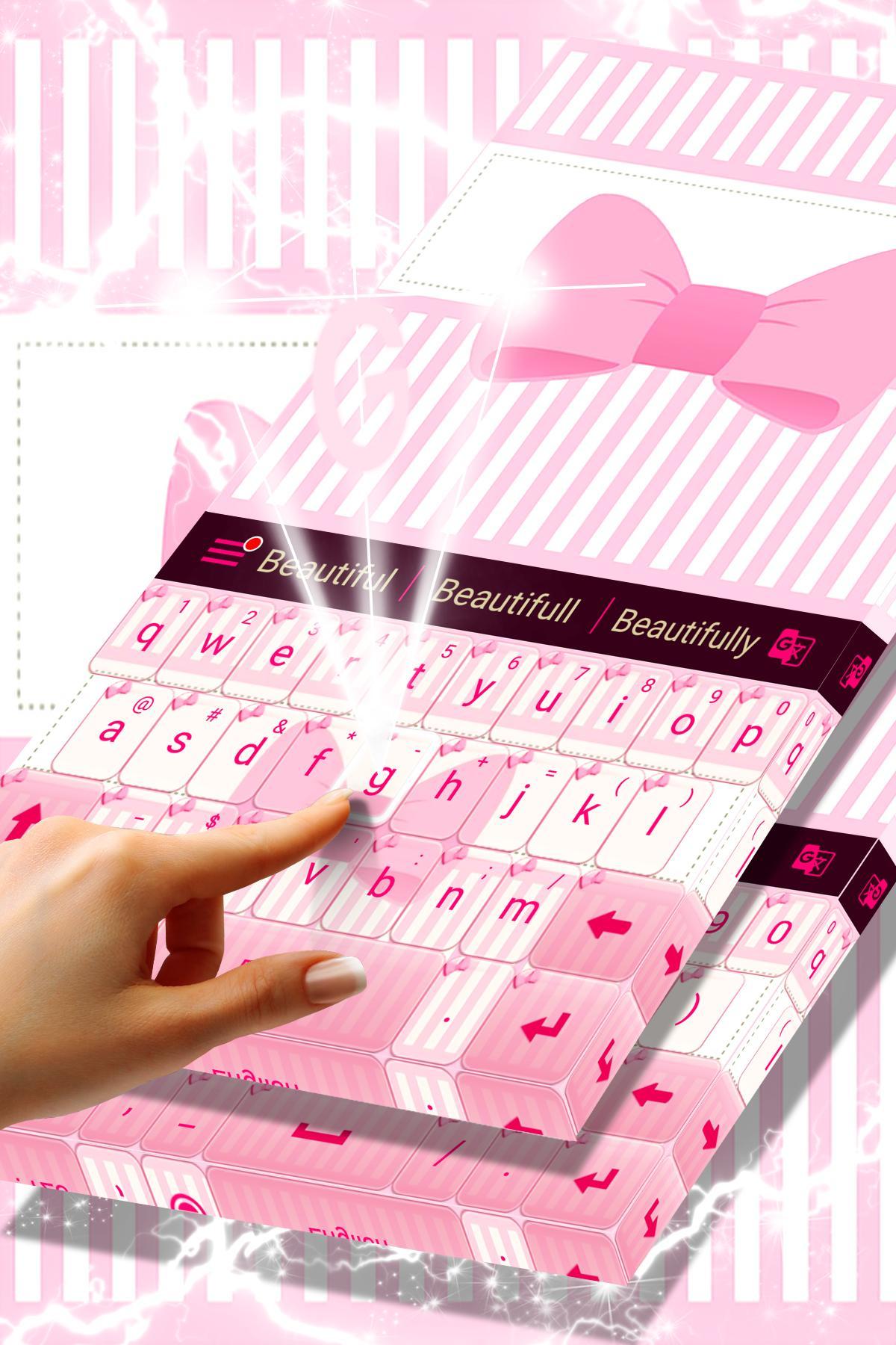 Pink Bow Keyboard