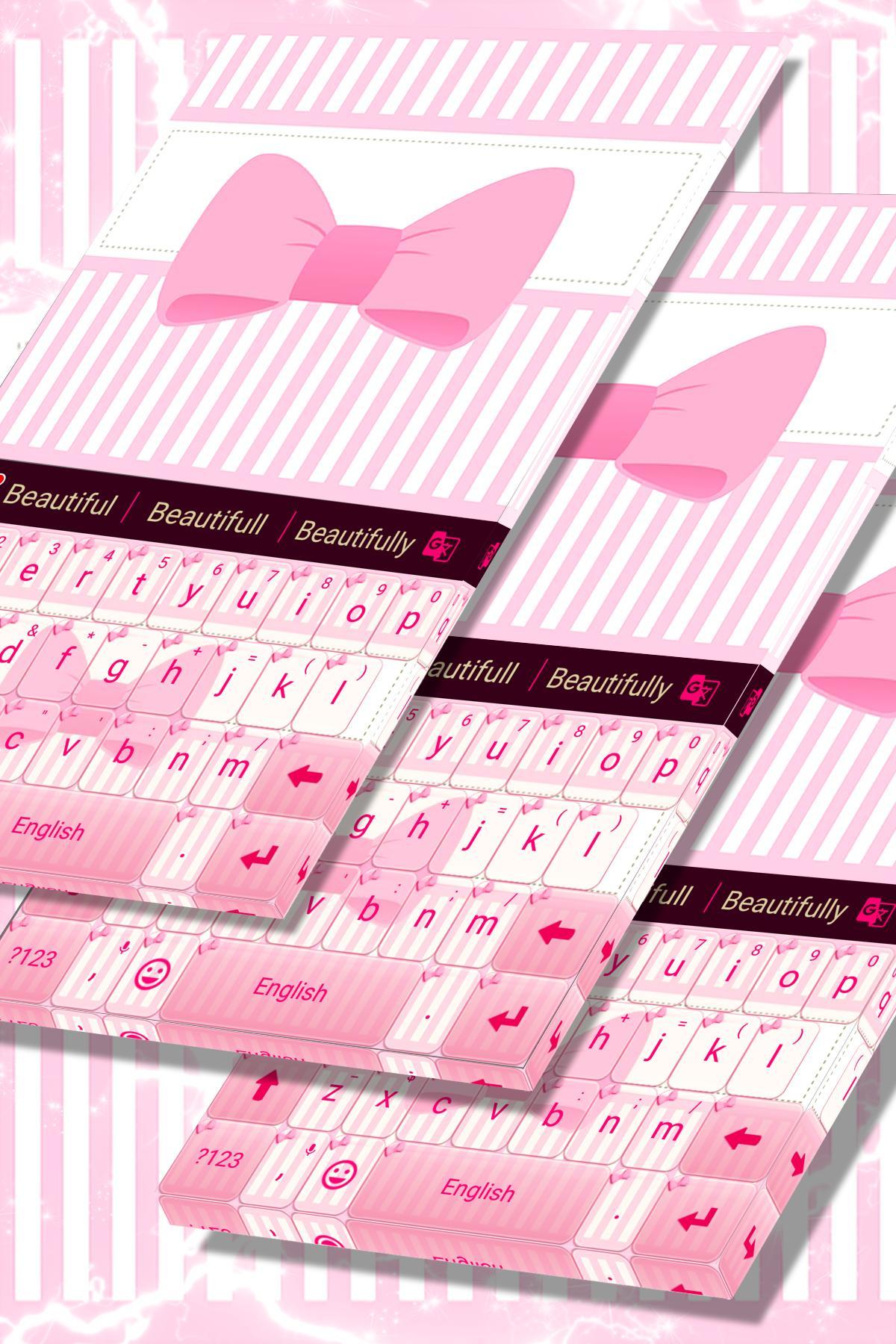 Pink Bow Keyboard