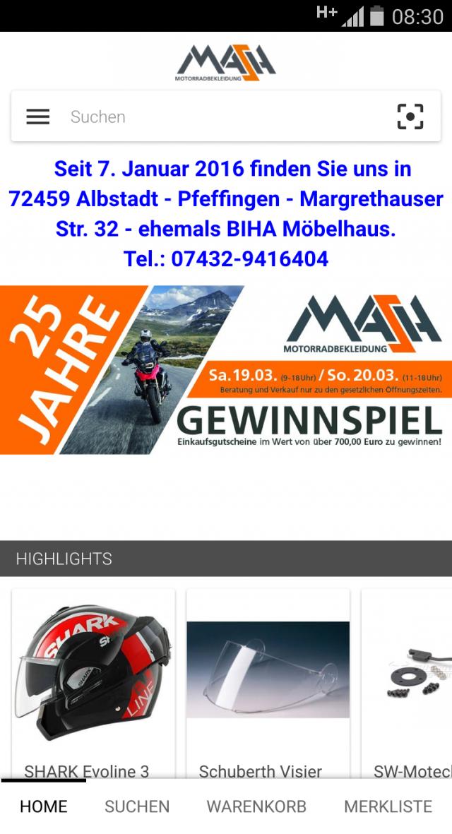 MASH-Motorradbekleidung