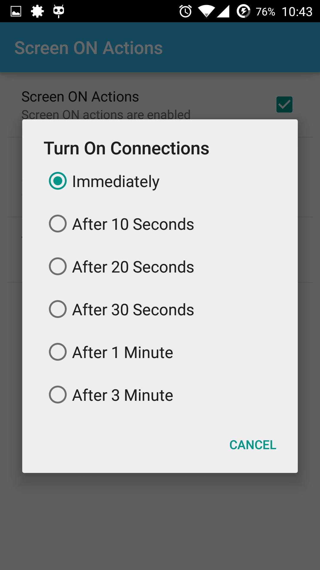 AutoCon - Save Battery & Data