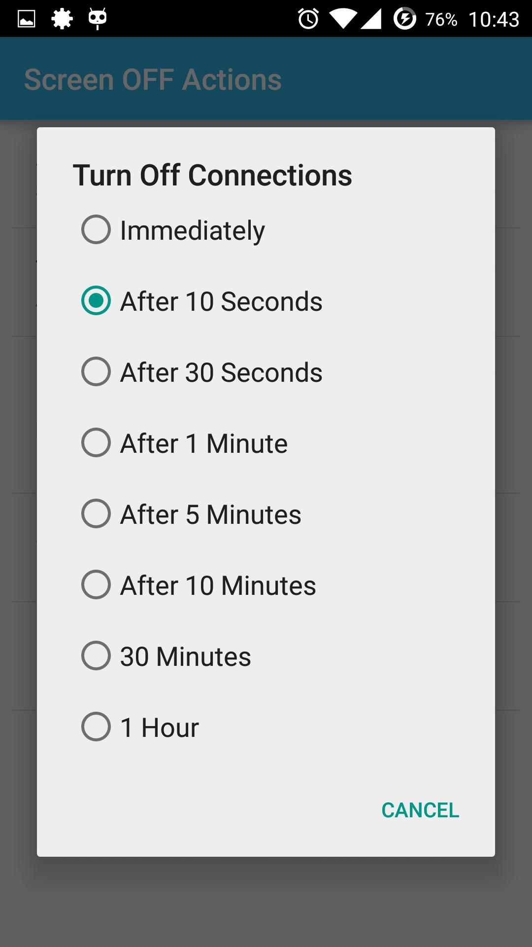 AutoCon - Save Battery & Data